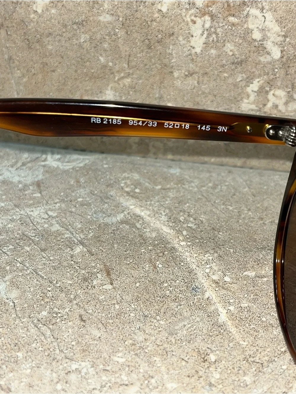 Ray-Ban Wayfarer II Classic Sunglasses RB2185 Tortoise / Brown B-15 Lenses